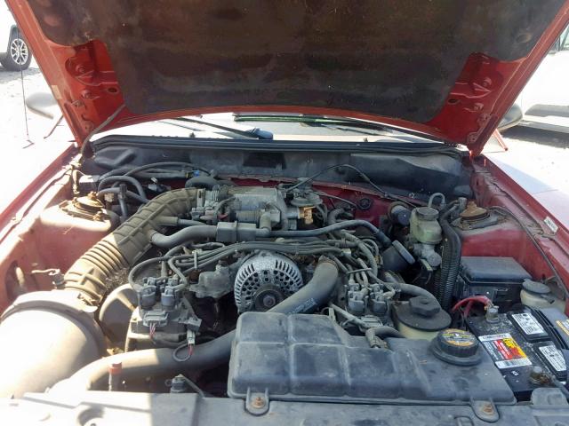 1FAFP45X6WF197478 - 1998 FORD MUSTANG GT RED photo 7