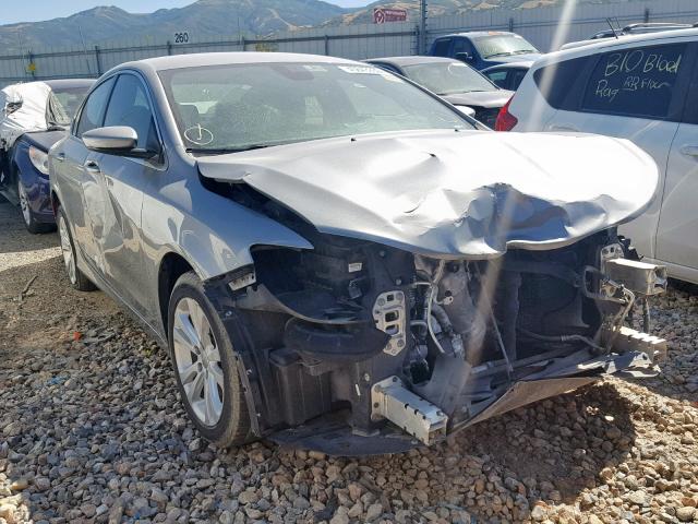 1C3CCCAB5GN126698 - 2016 CHRYSLER 200 LIMITE SILVER photo 1