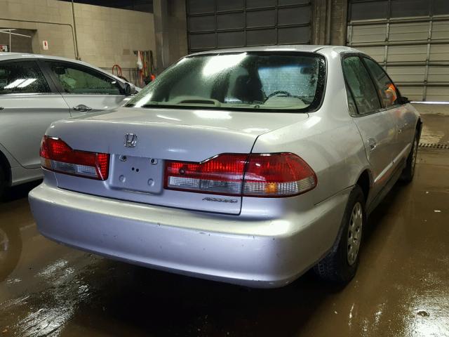 1HGCF86632A019047 - 2002 HONDA ACCORD VAL SILVER photo 4