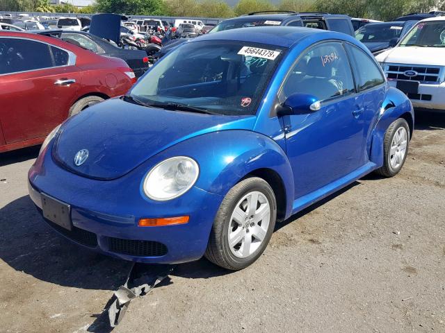 3VWRW31C47M505463 - 2007 VOLKSWAGEN NEW BEETLE ლურჯი ფოტო 2