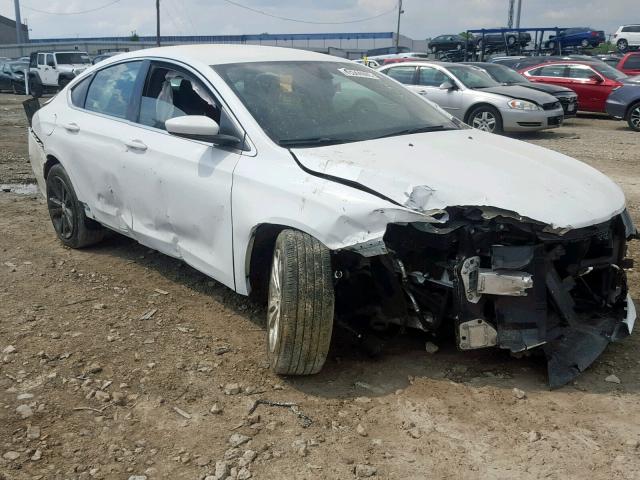 1C3CCCAB7GN179760 - 2016 CHRYSLER 200 LIMITE WHITE photo 1