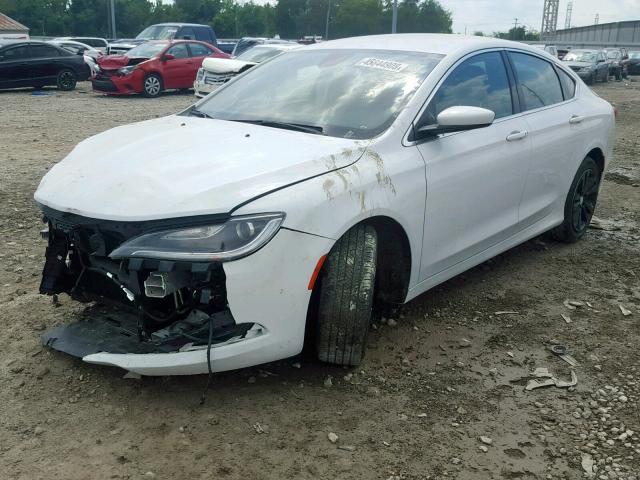 1C3CCCAB7GN179760 - 2016 CHRYSLER 200 LIMITE WHITE photo 2