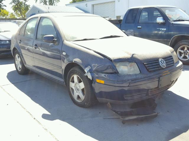 3VWSK69M02M113584 - 2002 VOLKSWAGEN JETTA GLS BLUE photo 1