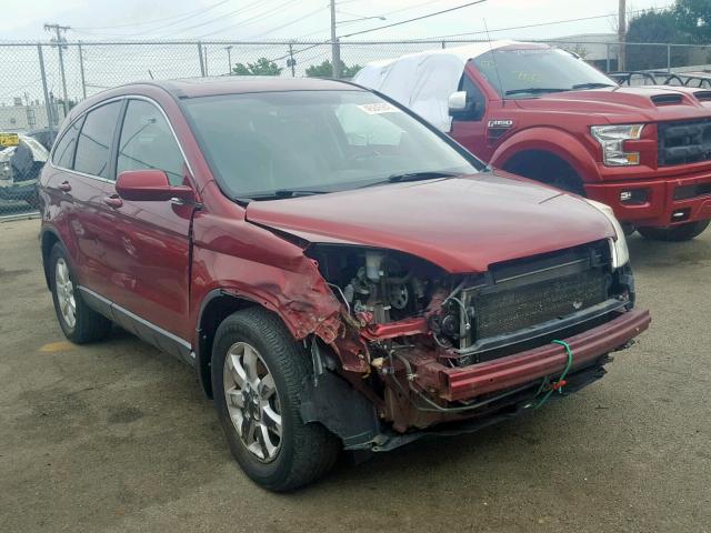 5J6RE48777L004115 - 2007 HONDA CR-V EXL RED photo 1