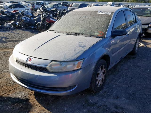1G8AZ52F63Z123224 - 2003 SATURN ION LEVEL SILVER photo 2