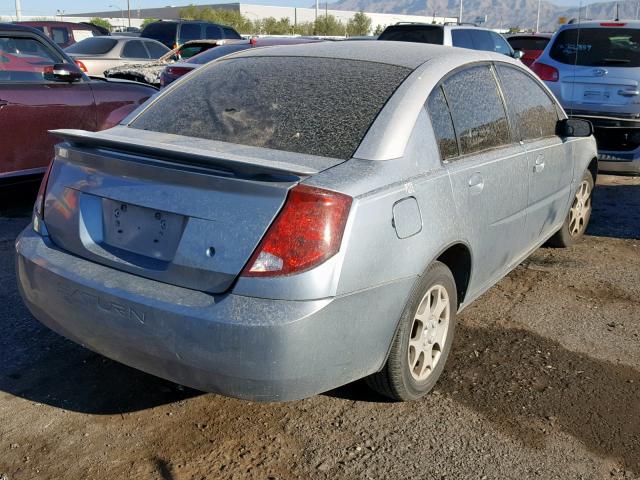 1G8AZ52F63Z123224 - 2003 SATURN ION LEVEL SILVER photo 4
