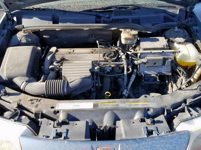 1G8AZ52F63Z123224 - 2003 SATURN ION LEVEL SILVER photo 7