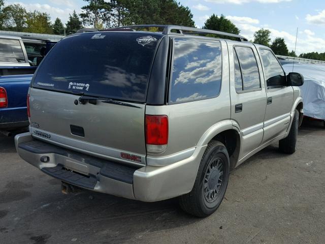 1GKDT13W8Y2392471 - 2000 GMC JIMMY / EN GOLD photo 4