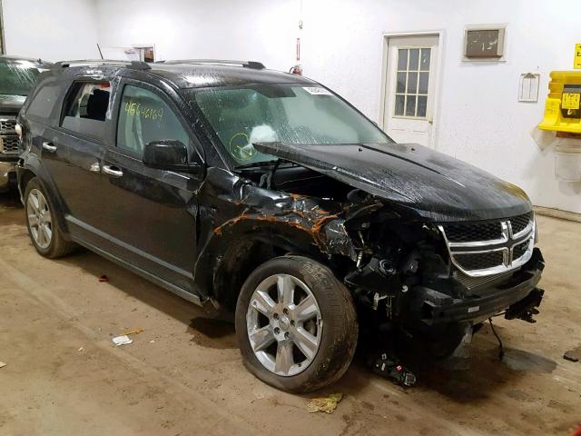 3C4PDCDG7DT730864 - 2013 DODGE JOURNEY CR BLACK photo 1