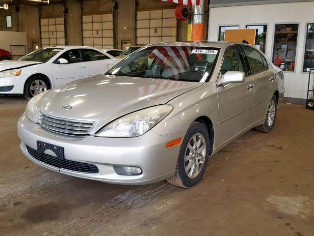 JTHBF30G530121700 - 2003 LEXUS ES 300 SILVER photo 2