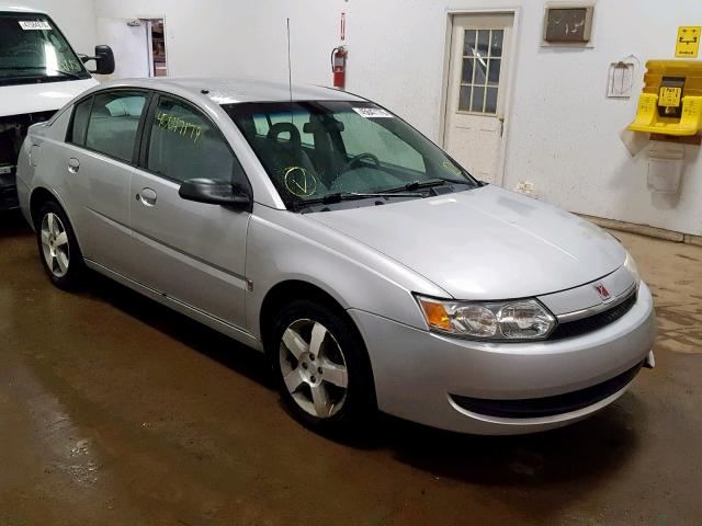 1G8AJ52FX4Z154307 - 2004 SATURN ION LEVEL SILVER photo 1