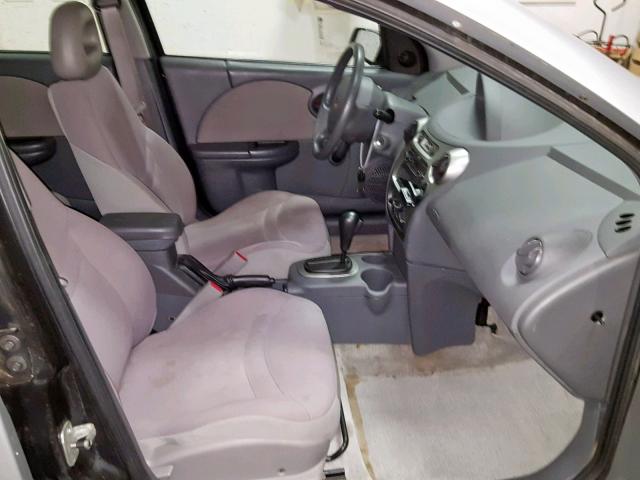 1G8AJ52FX4Z154307 - 2004 SATURN ION LEVEL SILVER photo 5
