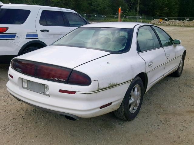 1G3GR62C8W4120662 - 1998 OLDSMOBILE AURORA WHITE photo 4