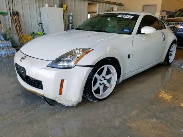 JN1AZ34E23T019933 - 2003 NISSAN 350Z COUPE WHITE photo 2