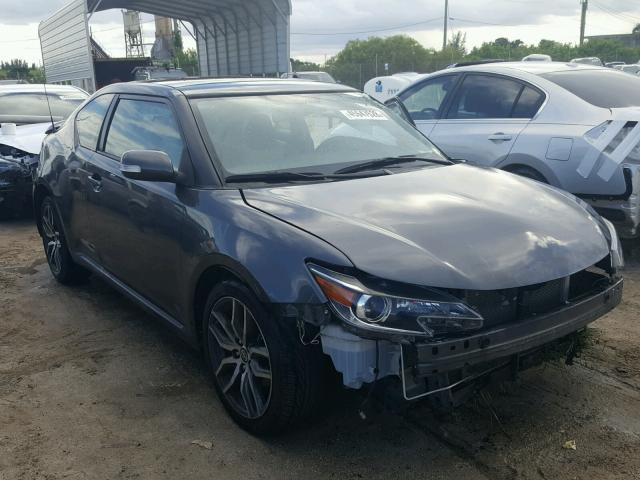 JTKJF5C78FJ002745 - 2015 TOYOTA SCION TC SILVER photo 1