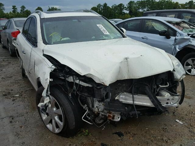 JN1AJ0HP4AM703150 - 2010 INFINITI EX35 BASE WHITE photo 1