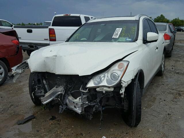 JN1AJ0HP4AM703150 - 2010 INFINITI EX35 BASE WHITE photo 2