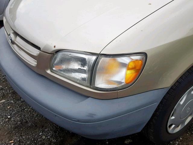 4T3ZF13C9YU204305 - 2000 TOYOTA SIENNA LE BEIGE photo 9