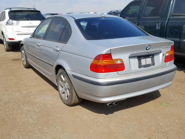 WBAEU33425PF63642 - 2005 BMW 325 XI SILVER photo 3