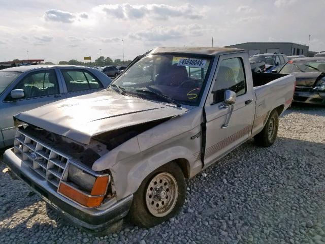 1FTCR10U2NUA18673 - 1992 FORD RANGER GRAY photo 2