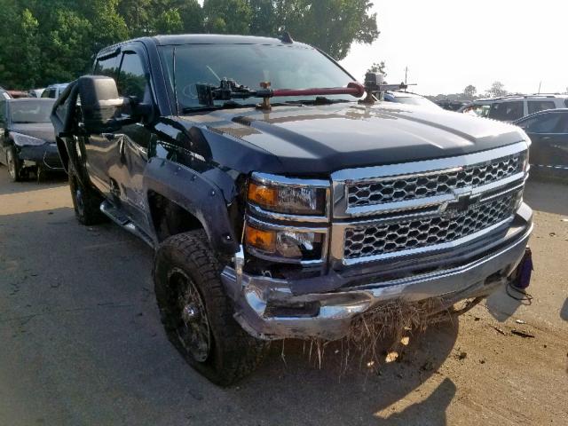 3GCUKREC7FG402573 - 2015 CHEVROLET SILVERADO BLACK photo 1