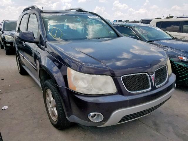 2CKDL63F076002787 - 2007 PONTIAC TORRENT PURPLE photo 1