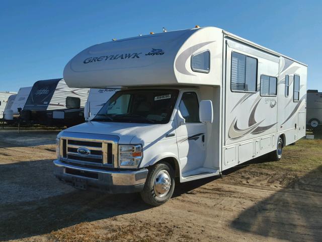 1FDXE4FS0CDA30298 - 2012 JAYCO GREYHAWK WHITE photo 2