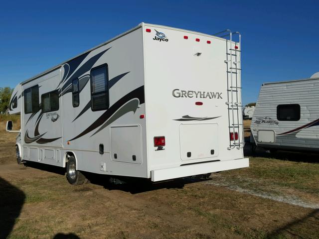 1FDXE4FS0CDA30298 - 2012 JAYCO GREYHAWK WHITE photo 3