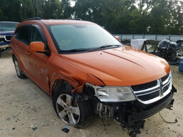 3D4PG1FG2BT554766 - 2011 DODGE JOURNEY MA ORANGE photo 1