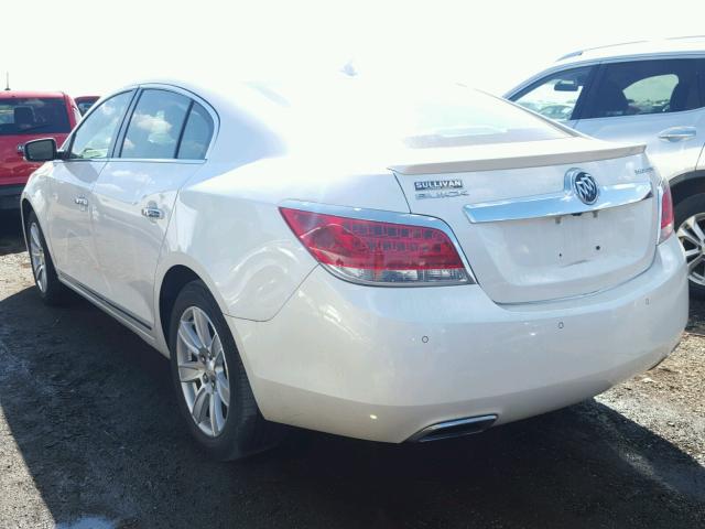 1G4GF5E31DF131742 - 2013 BUICK LACROSSE P WHITE photo 3