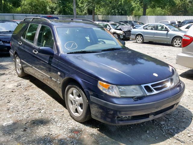 YS3EF58Z213025026 - 2001 SAAB 9-5 SE BLUE photo 1