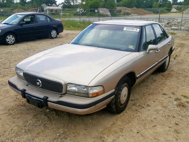 1G4HP52L5SH567338 - 1995 BUICK LESABRE CU GOLD photo 2