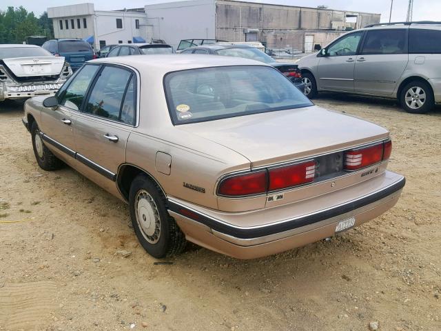 1G4HP52L5SH567338 - 1995 BUICK LESABRE CU GOLD photo 3