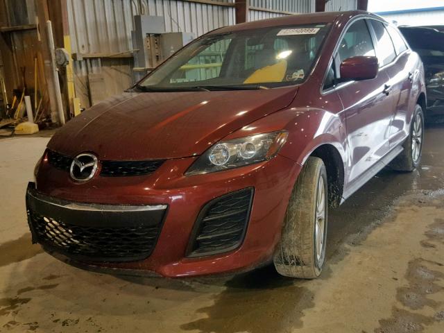 JM3ER2CL6B0379304 - 2011 MAZDA CX-7 MAROON photo 2