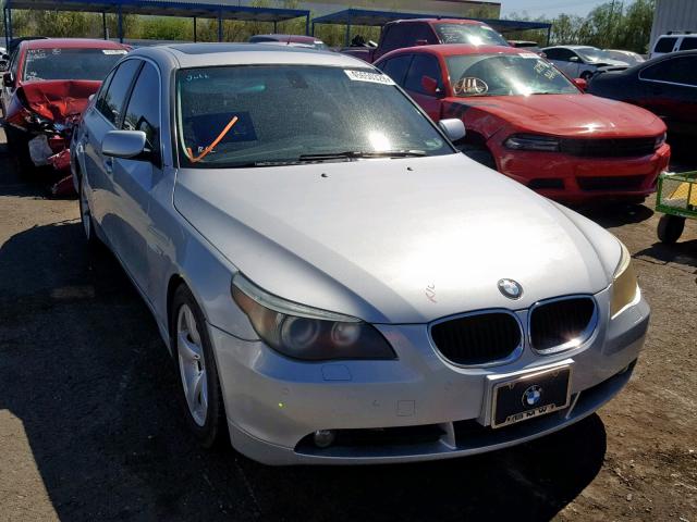 WBANE53576CK80404 - 2006 BMW 525 I SILVER photo 1