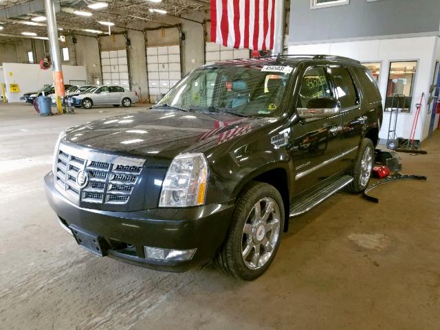 1GYS4BEF8BR146449 - 2011 CADILLAC ESCALADE L BLACK photo 2