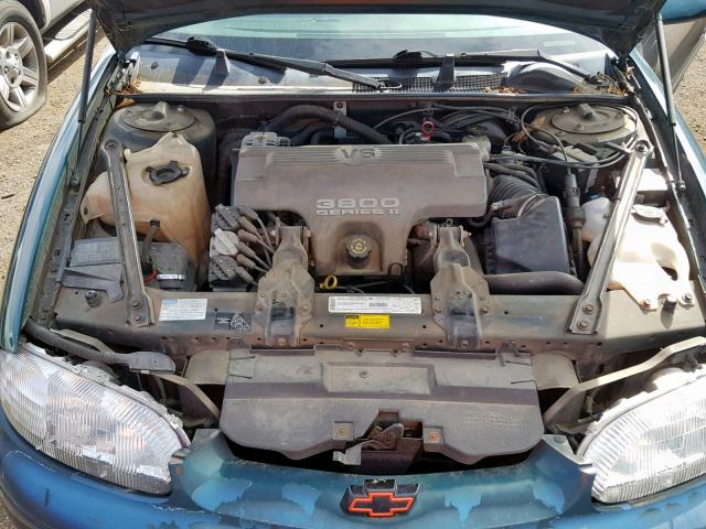 2G1WX12K0X9266038 - 1999 CHEVROLET MONTE CARL GREEN photo 7