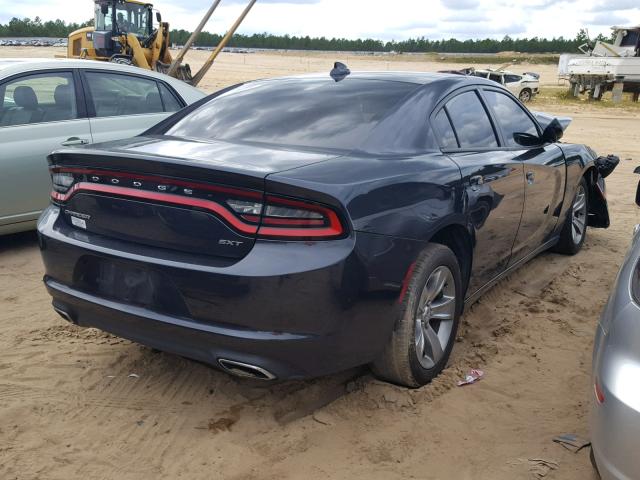 2C3CDXHG9GH215060 - 2016 DODGE CHARGER SX BLACK photo 4