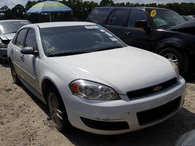 2G1WC5E32D1220616 - 2013 CHEVROLET IMPALA LTZ WHITE photo 1