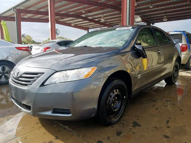 4T4BE46K08R032138 - 2008 TOYOTA CAMRY CE GRAY photo 2