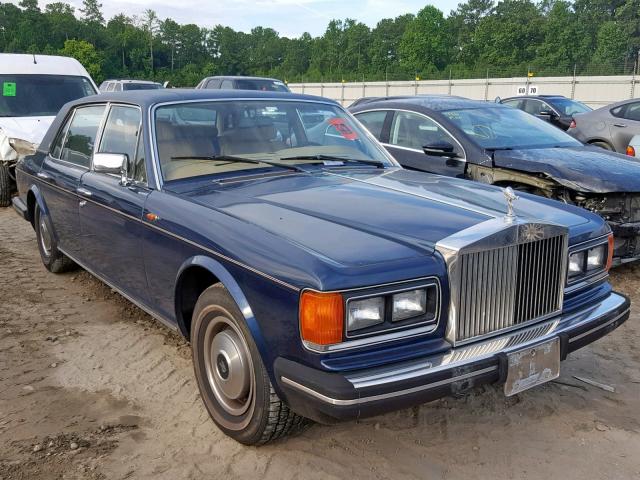 SCAZN42A7FCX13093 - 1985 ROLLS-ROYCE SILVER SPU BLUE photo 1