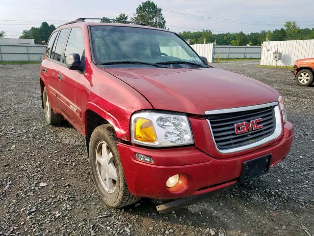 1GKDT13S922386098 - 2002 GMC ENVOY RED photo 1