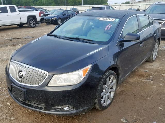 1G4GE5EV2AF321419 - 2010 BUICK LACROSSE C BLACK photo 2