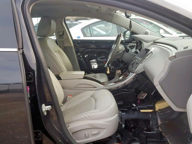 1G4GE5EV2AF321419 - 2010 BUICK LACROSSE C BLACK photo 5