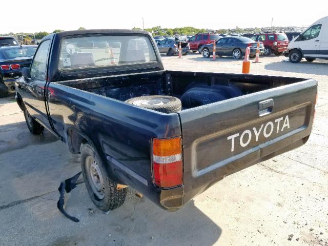 4TARN81A2PZ098920 - 1993 TOYOTA PICKUP 1/2 BLACK photo 3