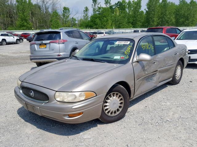 1G4HP54K5Y4170037 - 2000 BUICK LESABRE CU GRAY photo 2