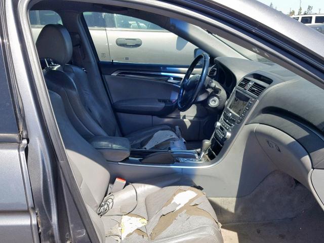 19UUA66236A036165 - 2006 ACURA 3.2TL GRAY photo 5