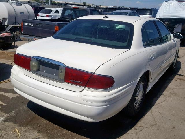 1G4HP52K74U122097 - 2004 BUICK LESABRE CU WHITE photo 4