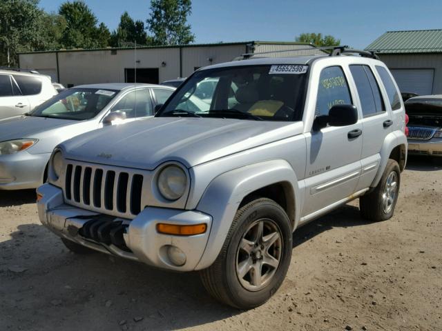 1J4GL58K73W553345 - 2003 JEEP LIBERTY LI SILVER photo 2