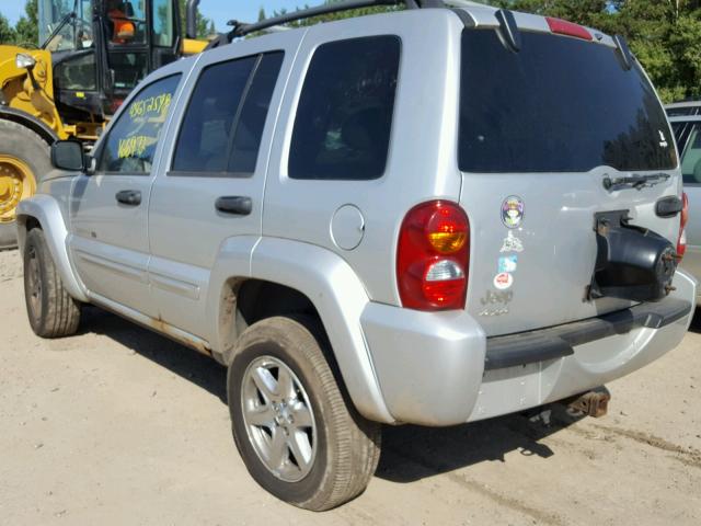 1J4GL58K73W553345 - 2003 JEEP LIBERTY LI SILVER photo 3